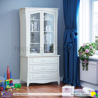 ДВУСТВОРЧАТЫЙ ШКАФ С ЯЩИКАМИ HAPPY KIDS SHANEL 24 (БУФЕТ)