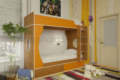 ДВУХЪЯРУСНАЯ КРОВАТЬ ОРБИТА 2