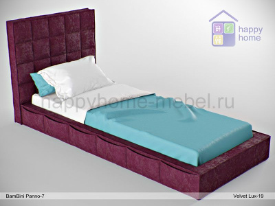 МЯГКАЯ ДЕТСКАЯ КРОВАТЬ BAMBINI PANNO 7