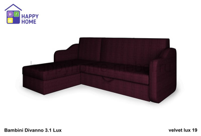 Угловой диван - кровать BamBini Divanno 3.1 Lux