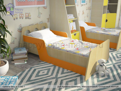 ОДНОСПАЛЬНАЯ КРОВАТЬ ОРБИТА STEP B1 (ДЛЯ РЕБЕНКА ОТ 2-Х ЛЕТ)