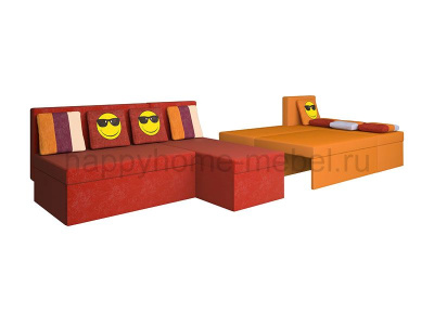 УГЛОВОЙ РАЗДВИЖНОЙ ДИВАН BAMBINI PANNO 13.2 (ДВУСПАЛЬНЫЙ)