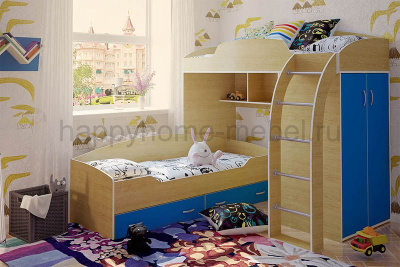 ДВУХЪЯРУСНАЯ КРОВАТЬ «КАПРИЗ»
