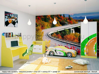 ДЕТСКАЯ КОМНАТА HAPPY KIDS GRAN TURISMO